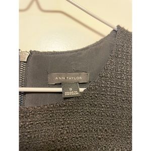 Ann Taylor Sleeveless Tweed Dress